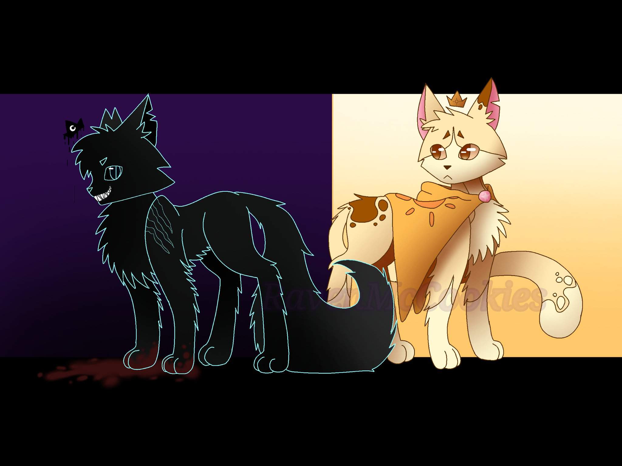 Dreamtale cats redraw (smol bl00d warning) | Undertale Amino