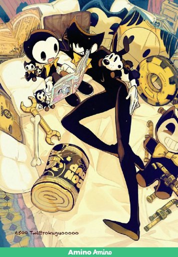 Bendy X Ink Bendy Wiki Bendy And The Ink Machine Ptbr Amino