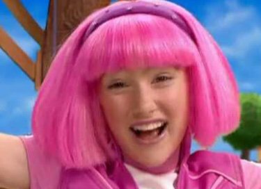 Stephanie the pink hair girl from lazy town is in fortnite | Fortnite ...