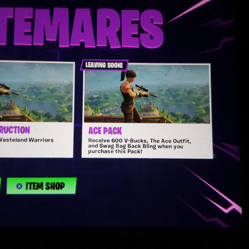 The Ace Is Leaving Fortnite Battle Royale Armory Amino - glad i bought it when it came out thankfully