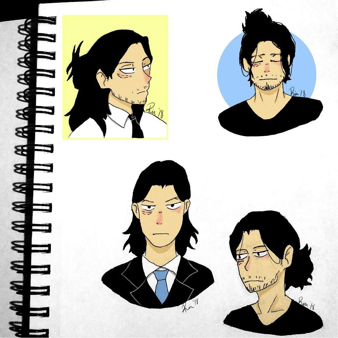 Man Bun Aizawa | My Hero Academia Amino