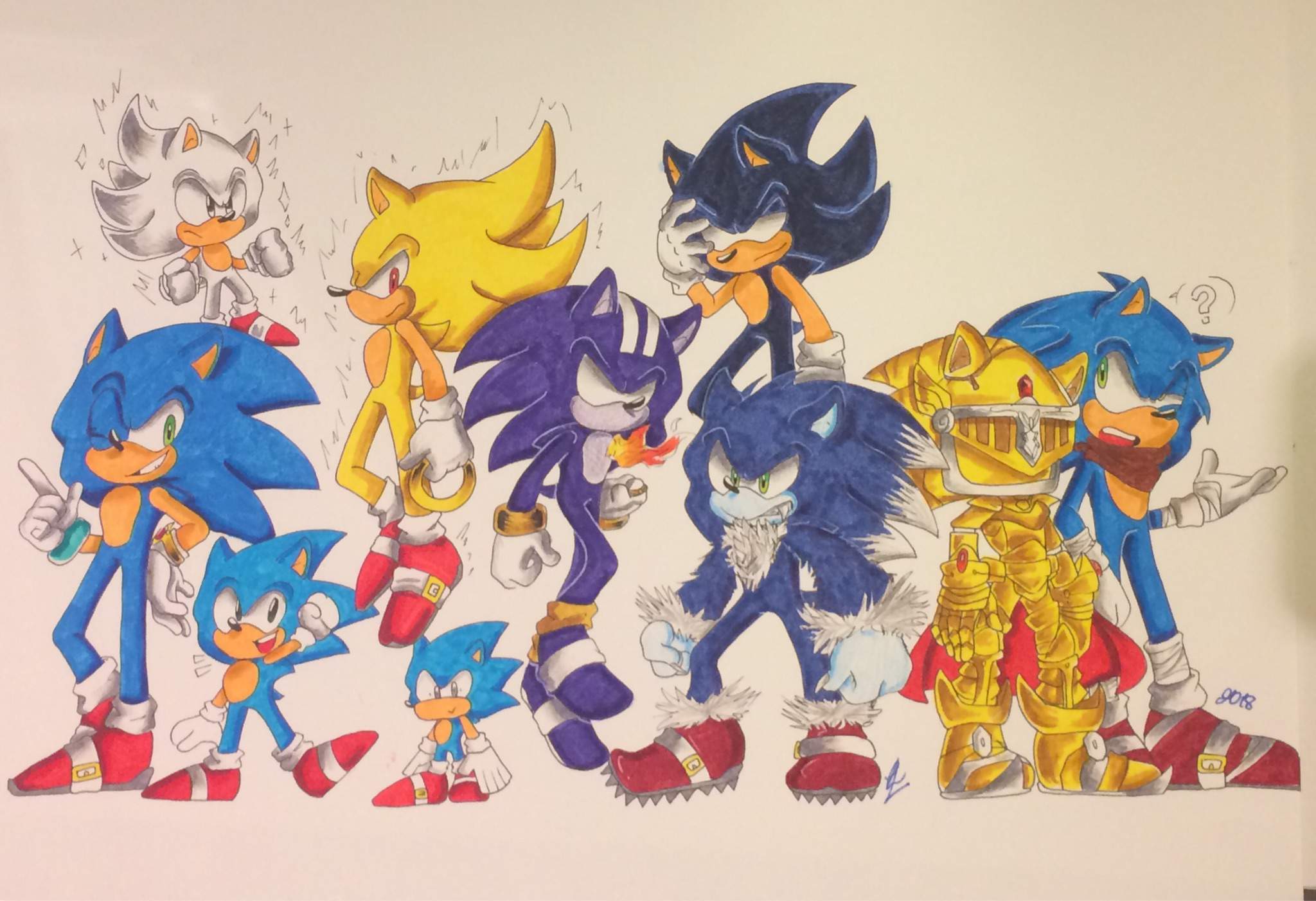 All Sonic Forms Sonic Heroes Sonic The Hedgehog Sonic - vrogue.co
