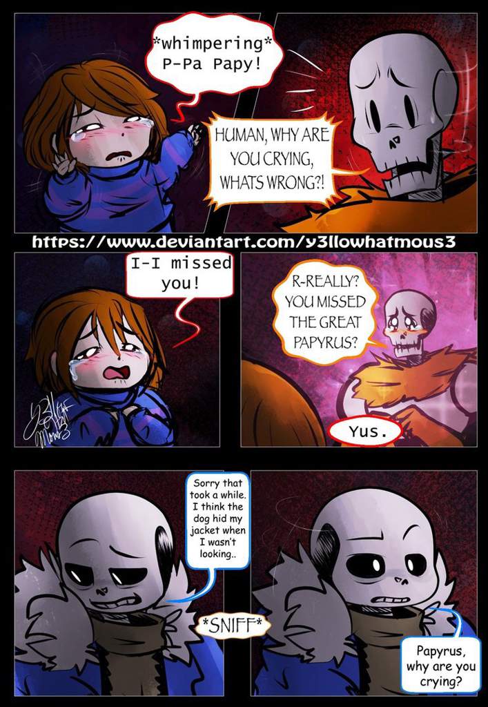 Kiddo: Chapter 1 pg 72-73 | Undertale Amino