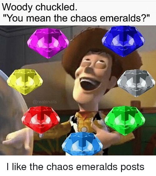 The Chaos Emeralds Sonic The Hedgehog Amino 1068