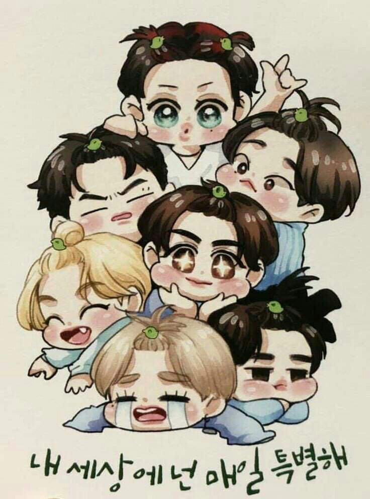 Got7 cartoon | GOT7 Amino