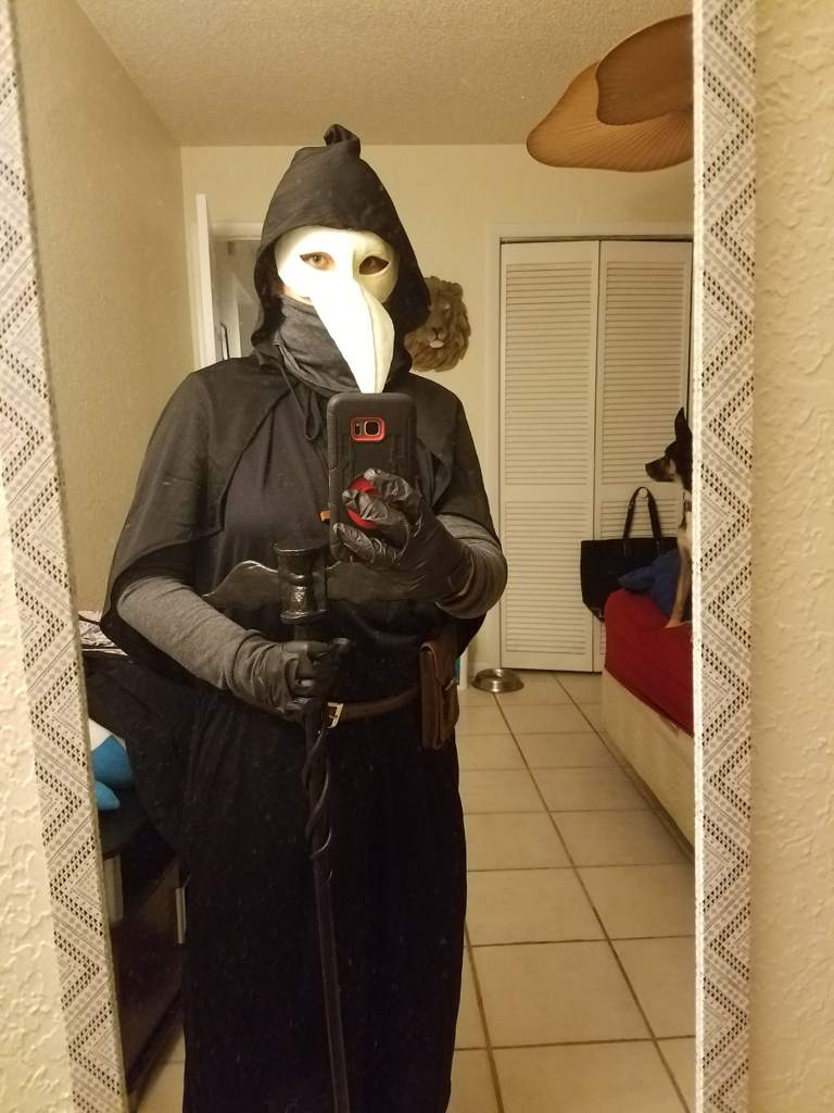 SCP-049 Halloween costume + materials and W.I.P.