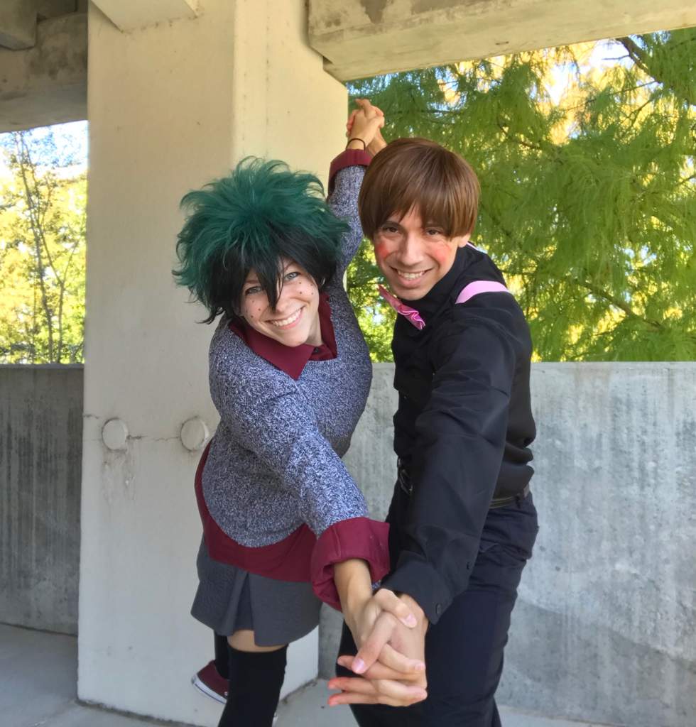 Genderbent Villain Deku x Uraraka cosplay: My Hero Academia | Cosplay Amino