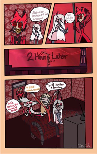 “What’s Alastor Afraid Of” -Hazbin Fan-made Comic | Hazbin Hotel ...