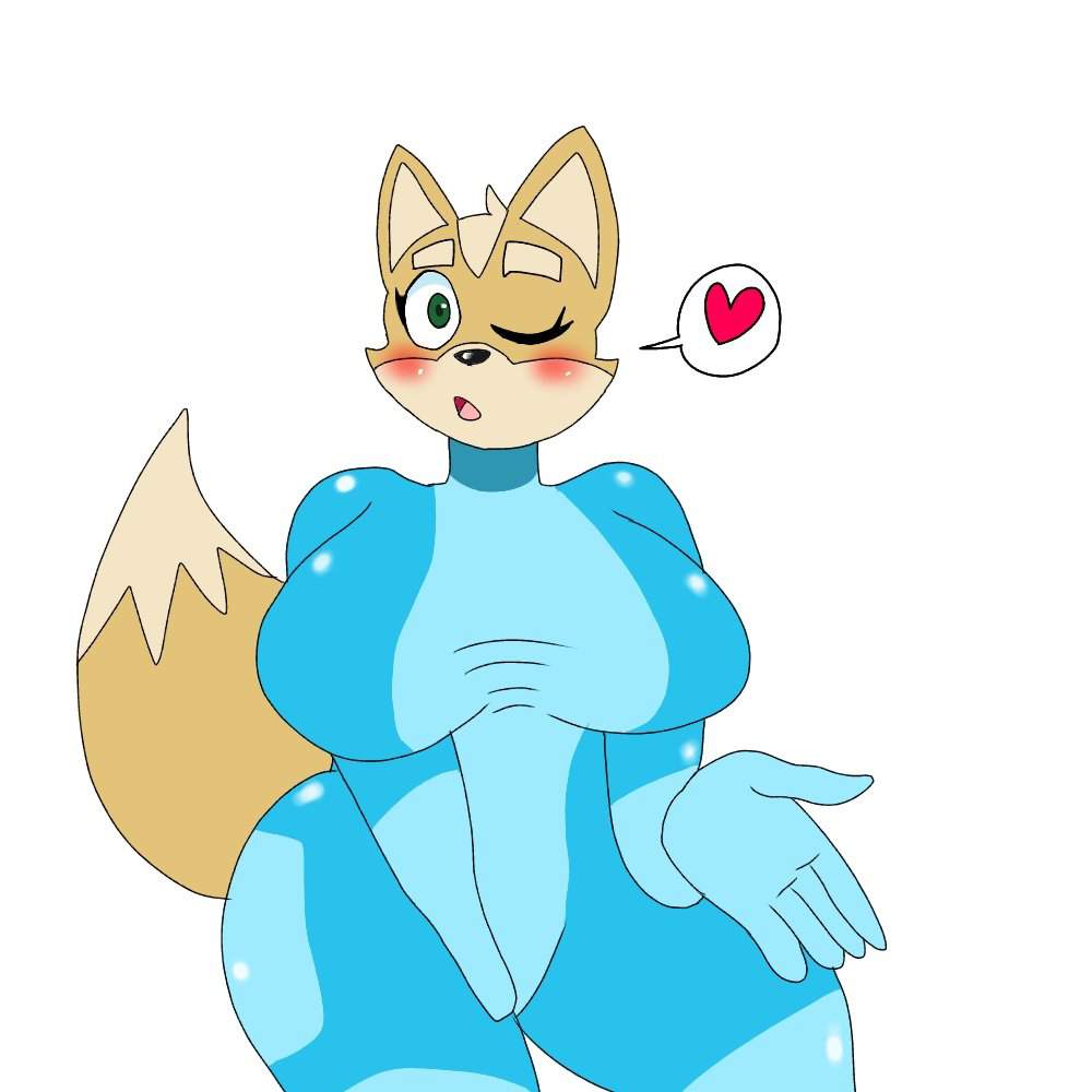 Zero Suit Fox Gif