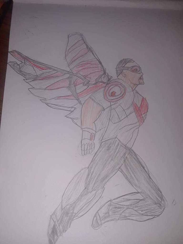 falcon drawing marvel