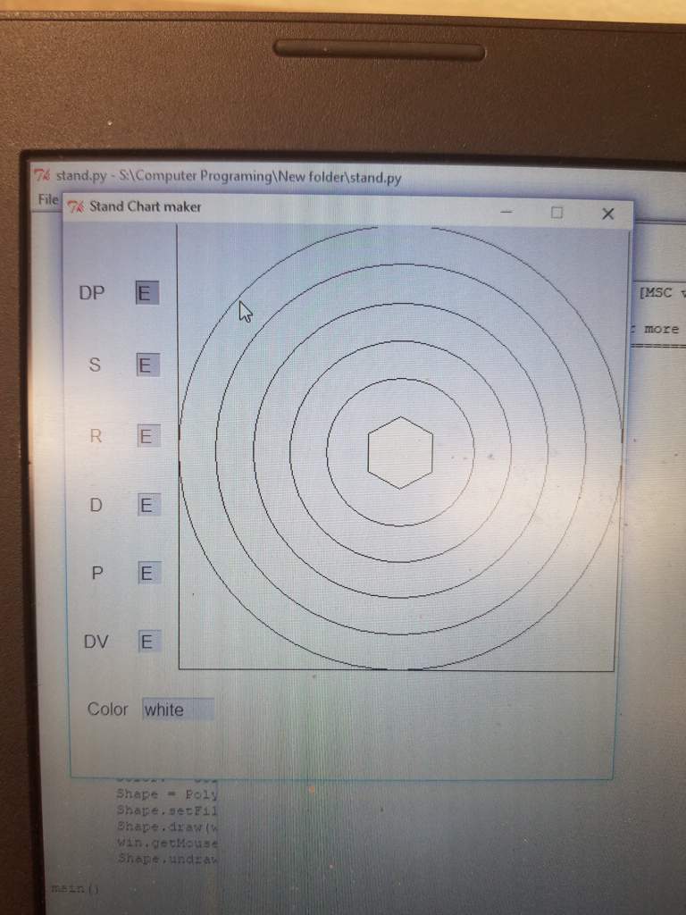 Jojo Stand Chart Maker