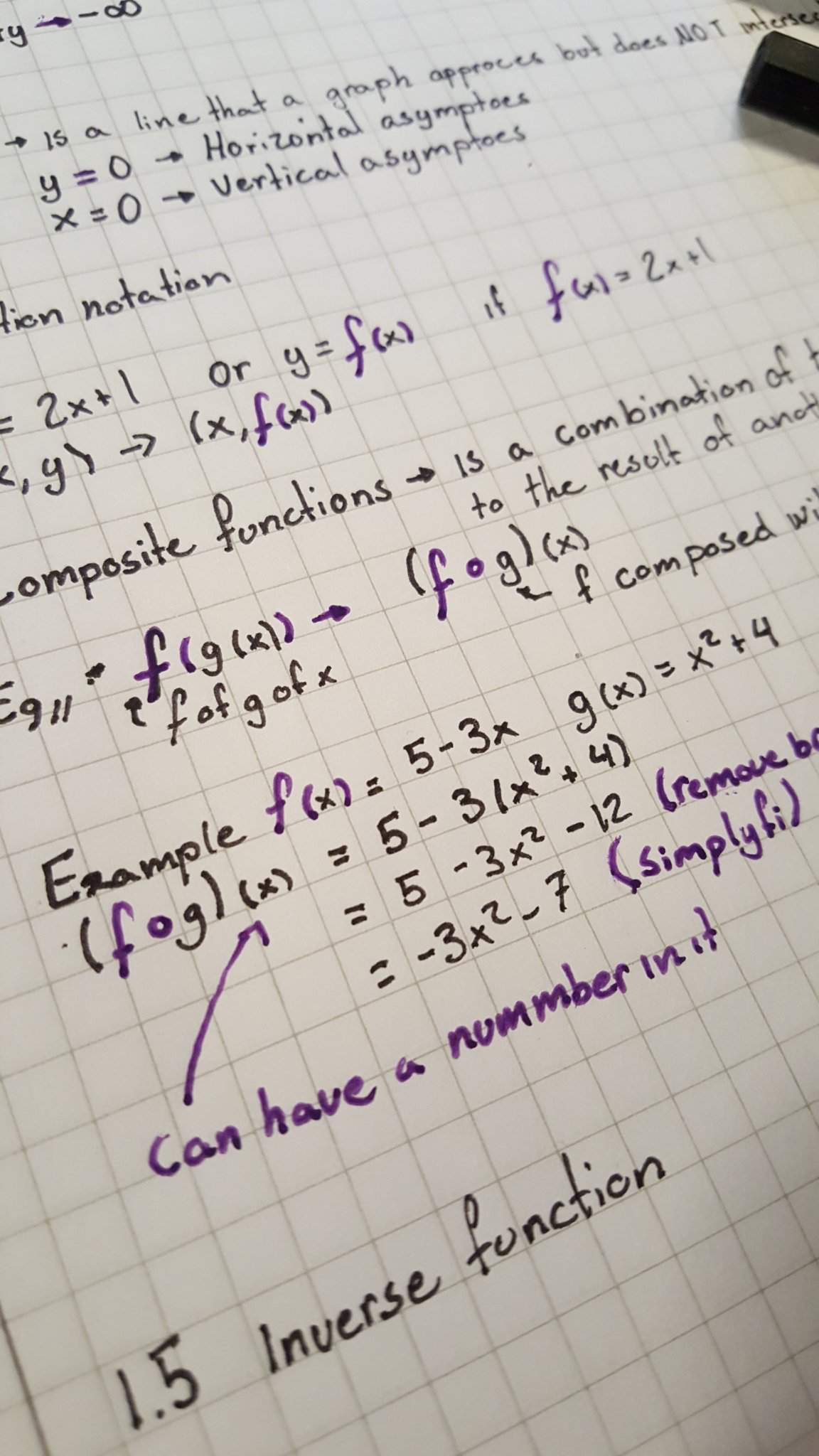 Math notes - Using minimal/ Unusual Stationary | Studying Amino Amino