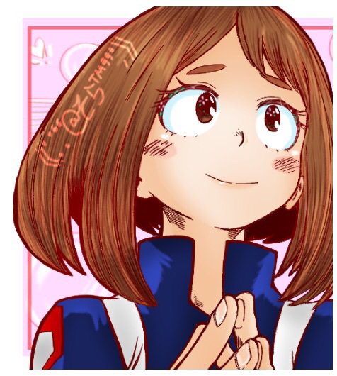 : :Manga Coloring: Uraraka Ochaco; | My Hero Academia Amino