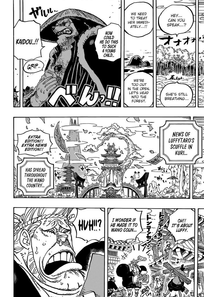 One Piece Chapter 924 Huh Analysis One Piece Amino