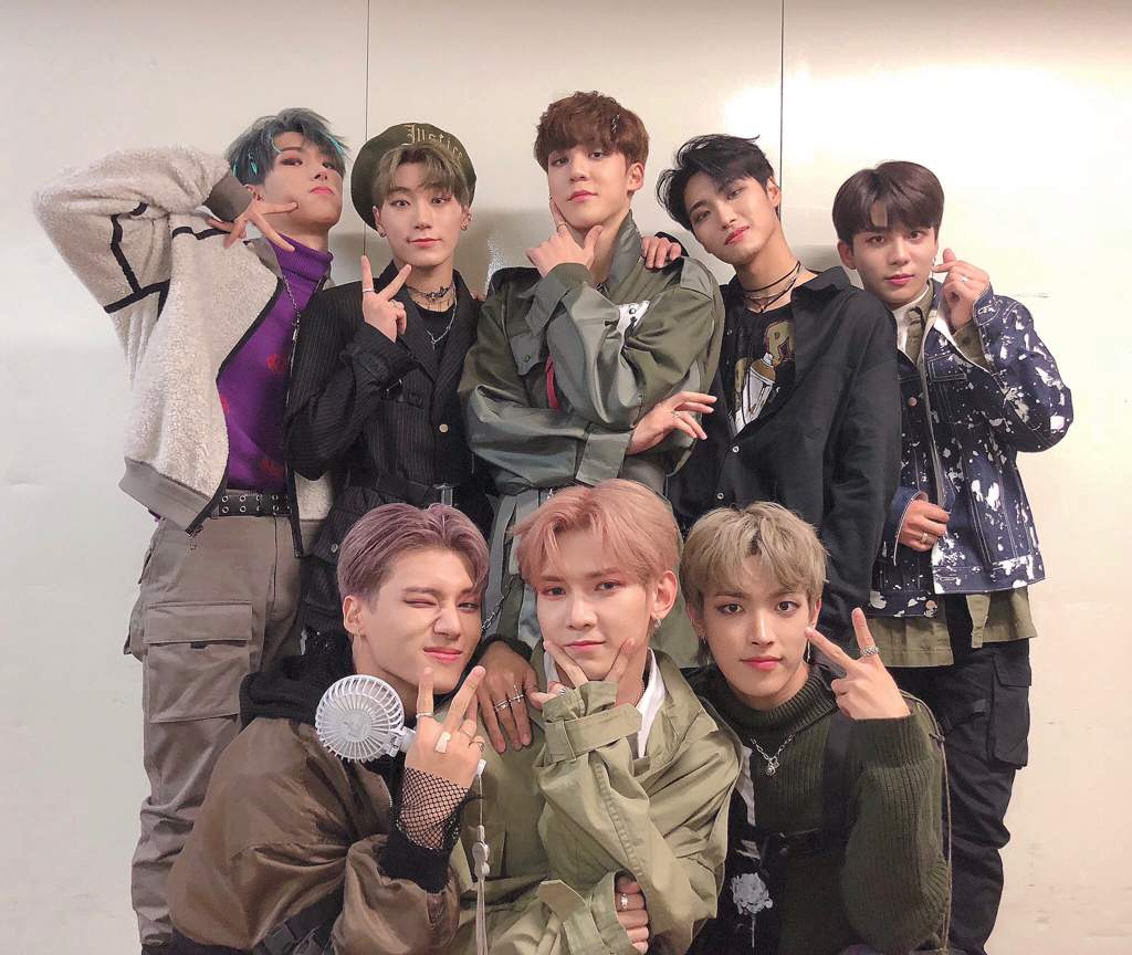 ateez membres Wkcn