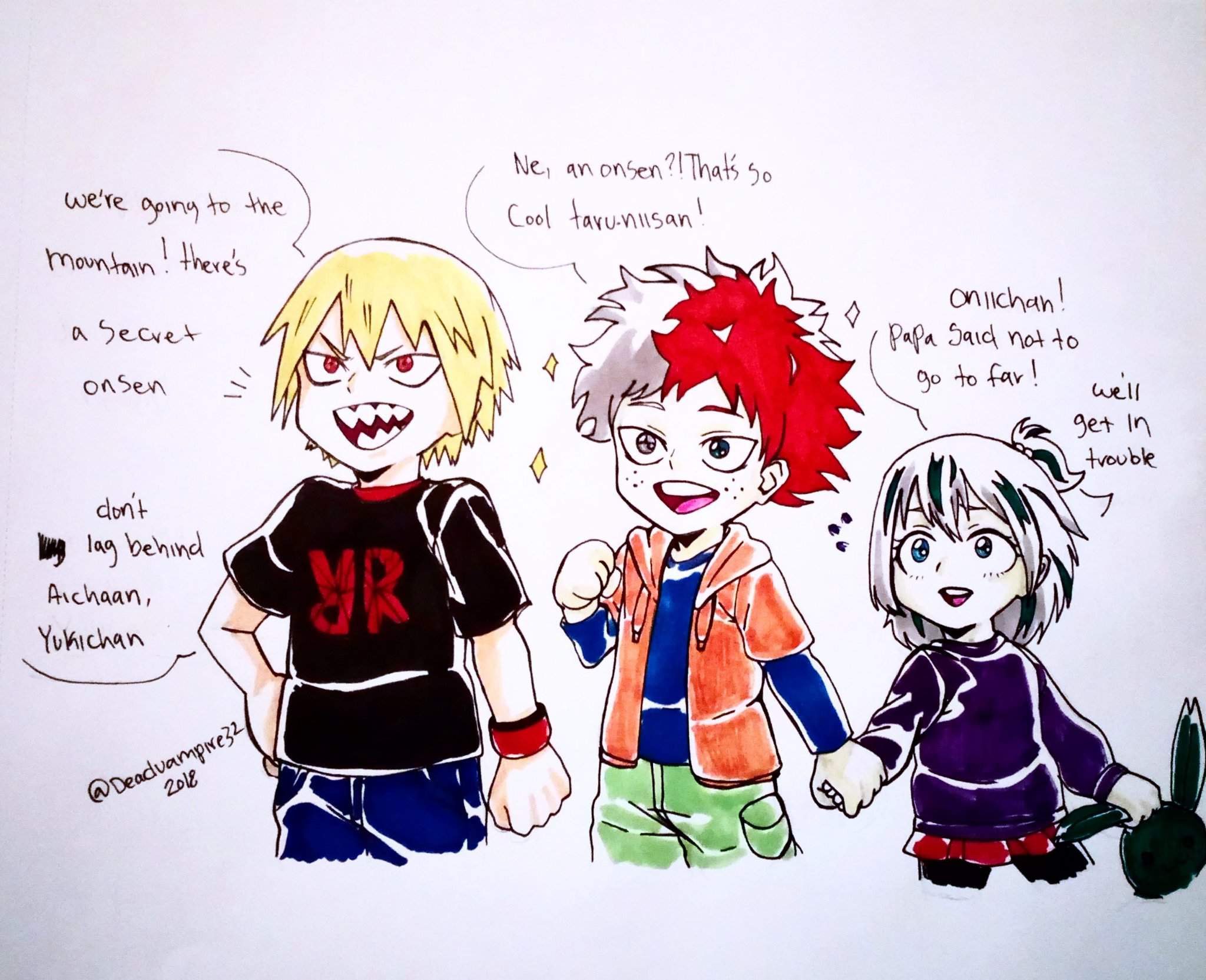 Tododeku and Kiribaku kids | Yaoilicious Amino