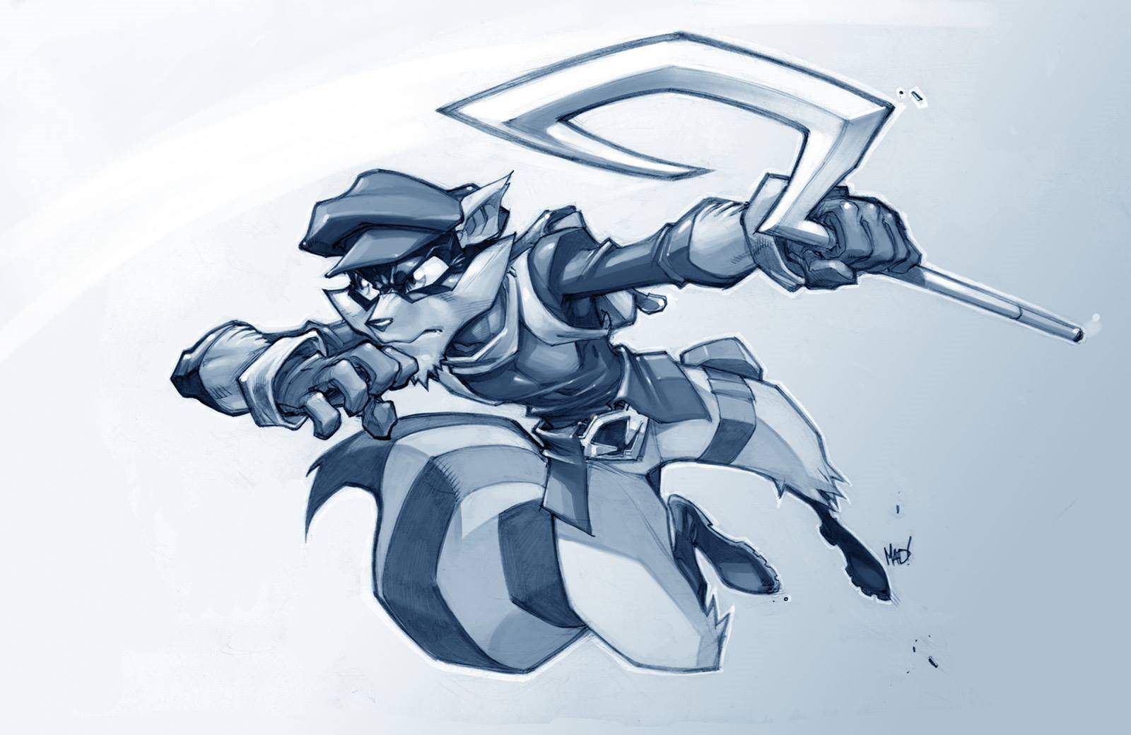 Sly cooper Cancelled Psp Game : concept art and Artwork | Sly Cooper ...