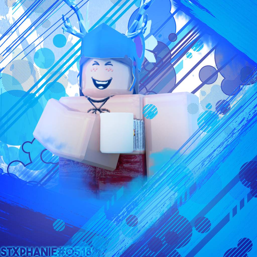 Roblox Gfx Blue Background