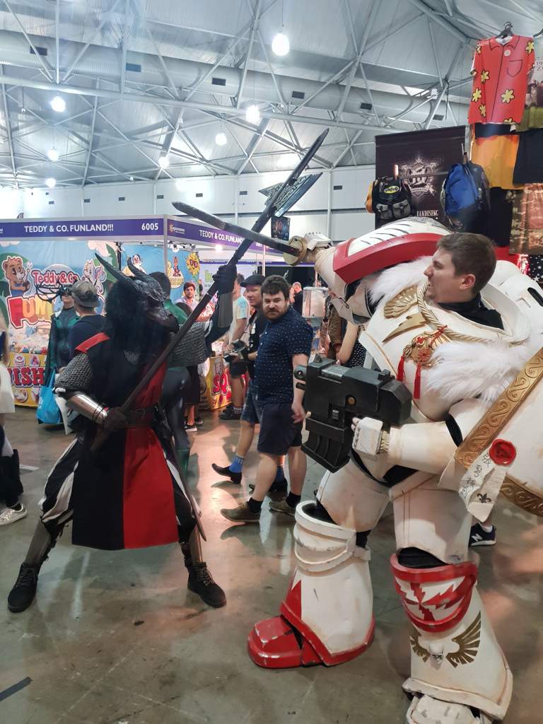 White Scar marine at Supanova Brisbane Australia 2018 | Cosplay Amino