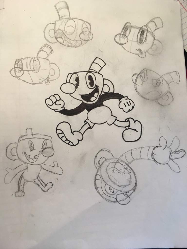 Mugman reference sheet Cuphead Official™ Amino