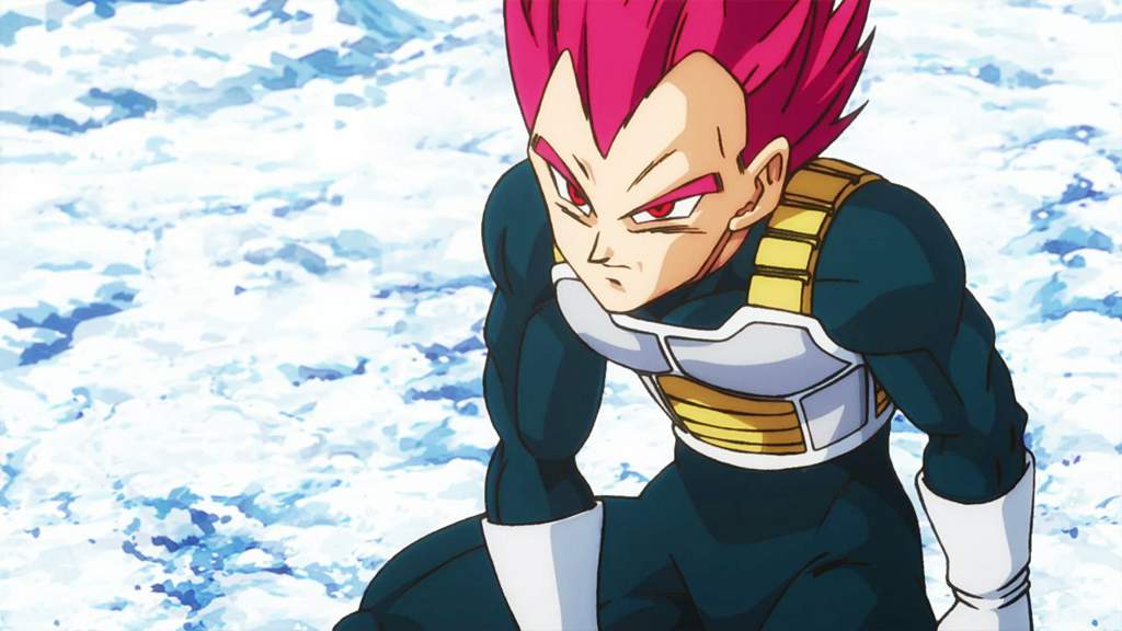 vegeta super saiyan god broly