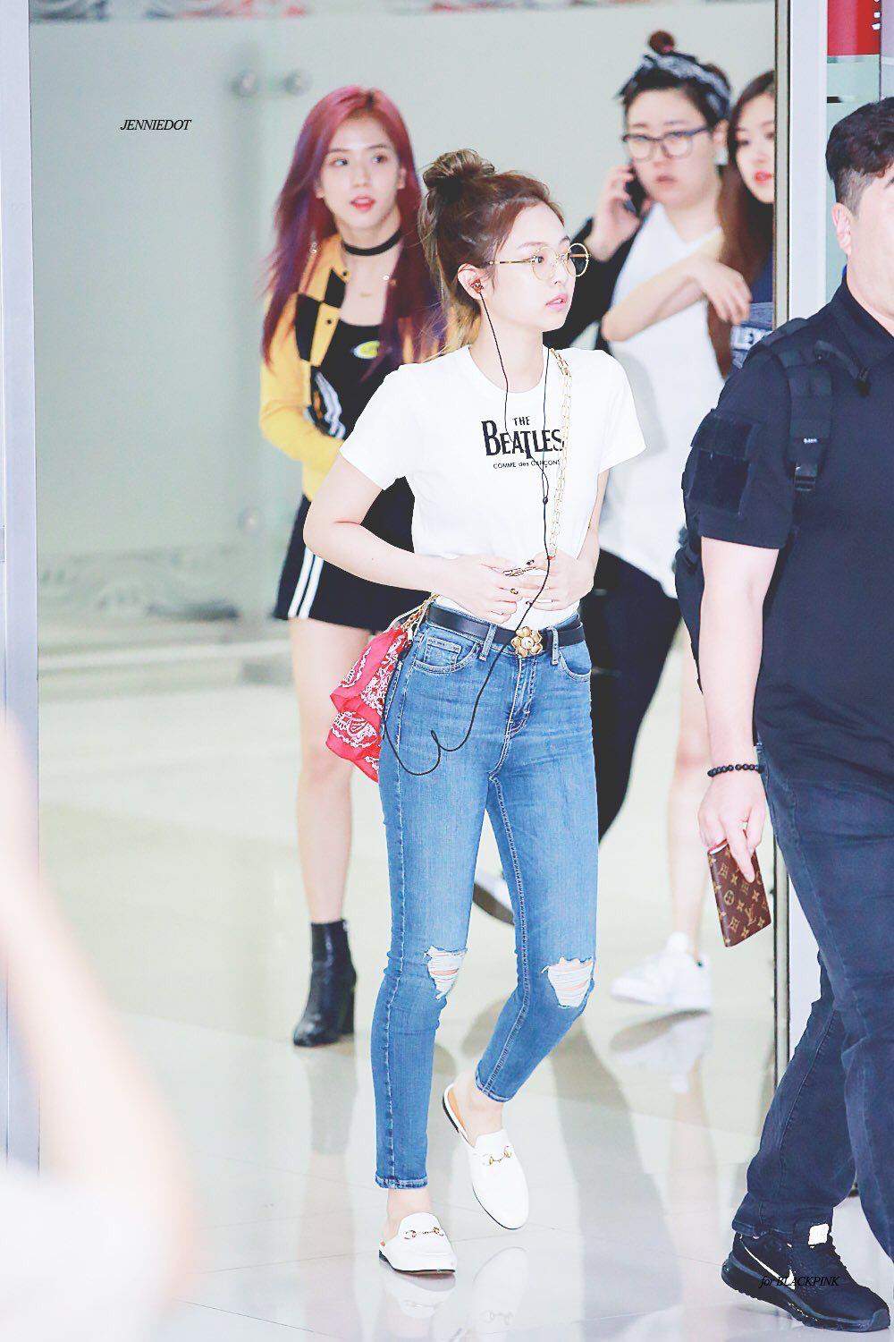 Jennie Kim Airport style ︎ | KPop Style Amino