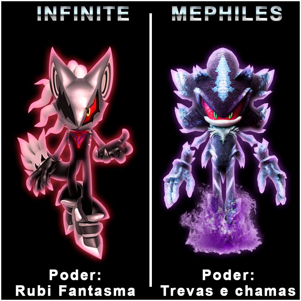 Infinite vs Mephiles: Quem ganha? | Sonic Amino PT~BR© Amino