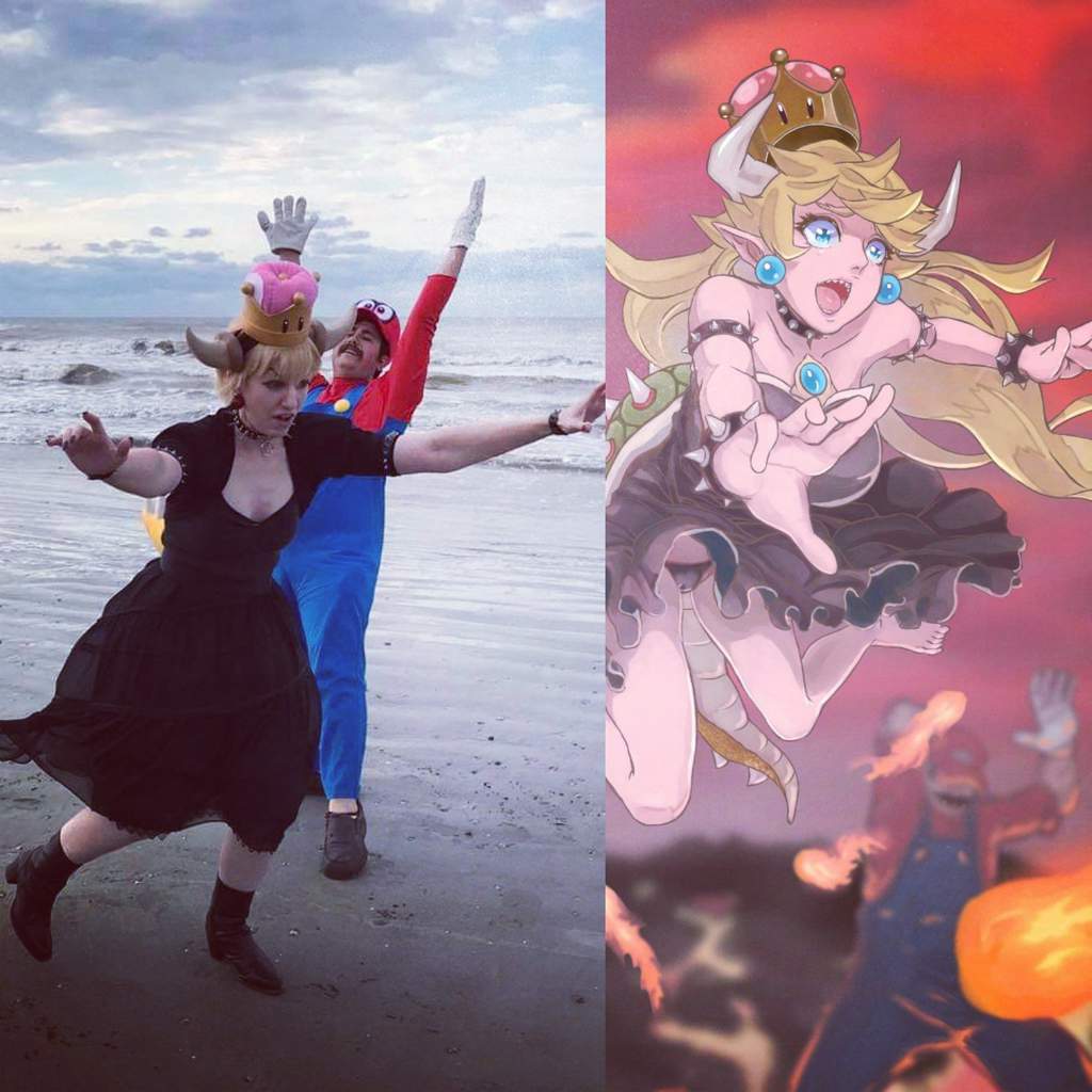 Bowsette Took Over Oni Con Cosplay Amino
