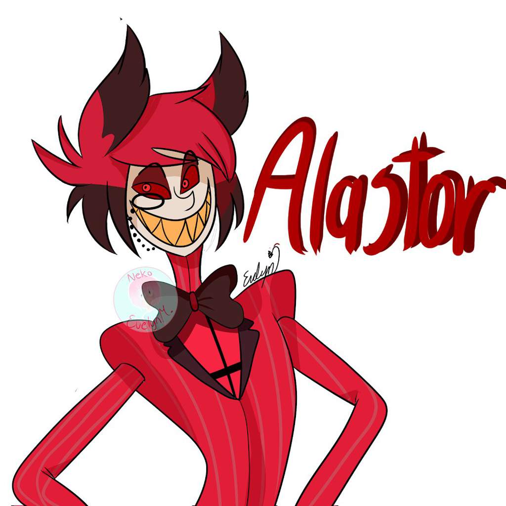 Dibujo De Alastor Hazbin Hotel Amino Español Amino