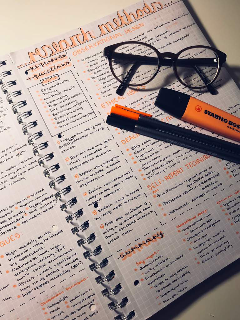 Psychology notes | Studying Amino Amino