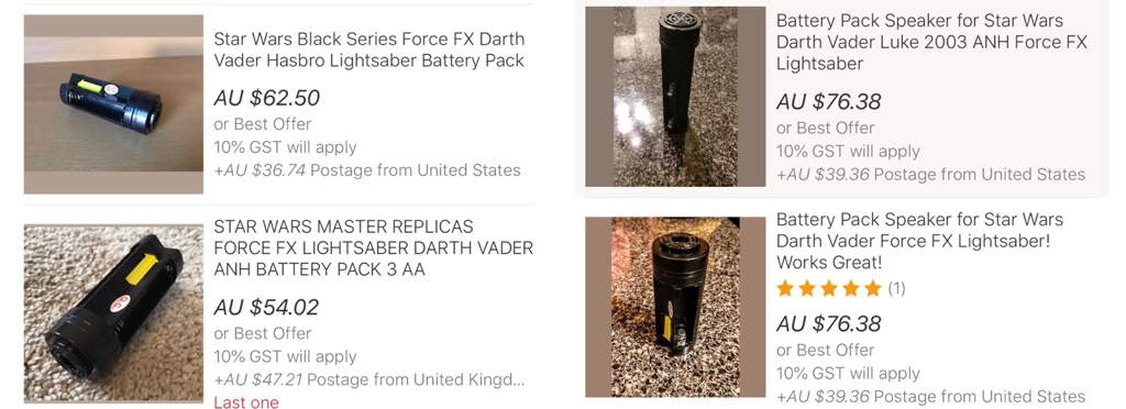Lightsaber Battery Packs Star Wars Amino
