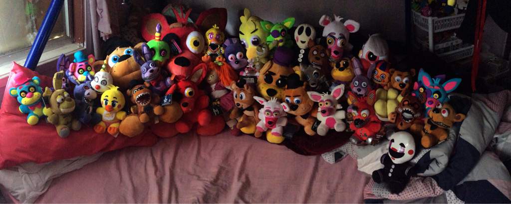 my fnaf plush collection