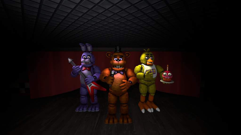 fnaf 1 show stage fnaf 1 show stage