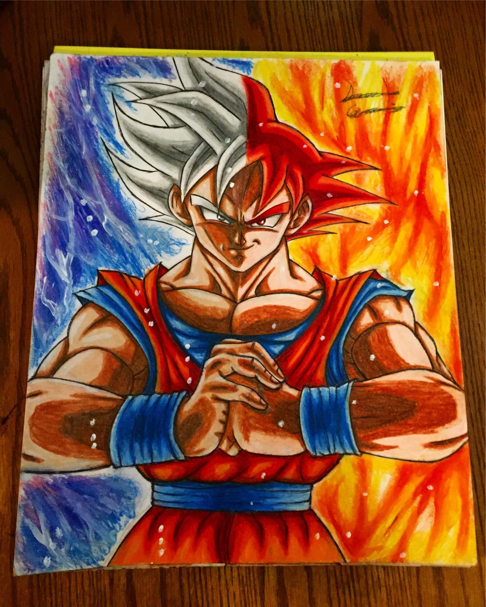 Goku split | DragonBallZ Amino