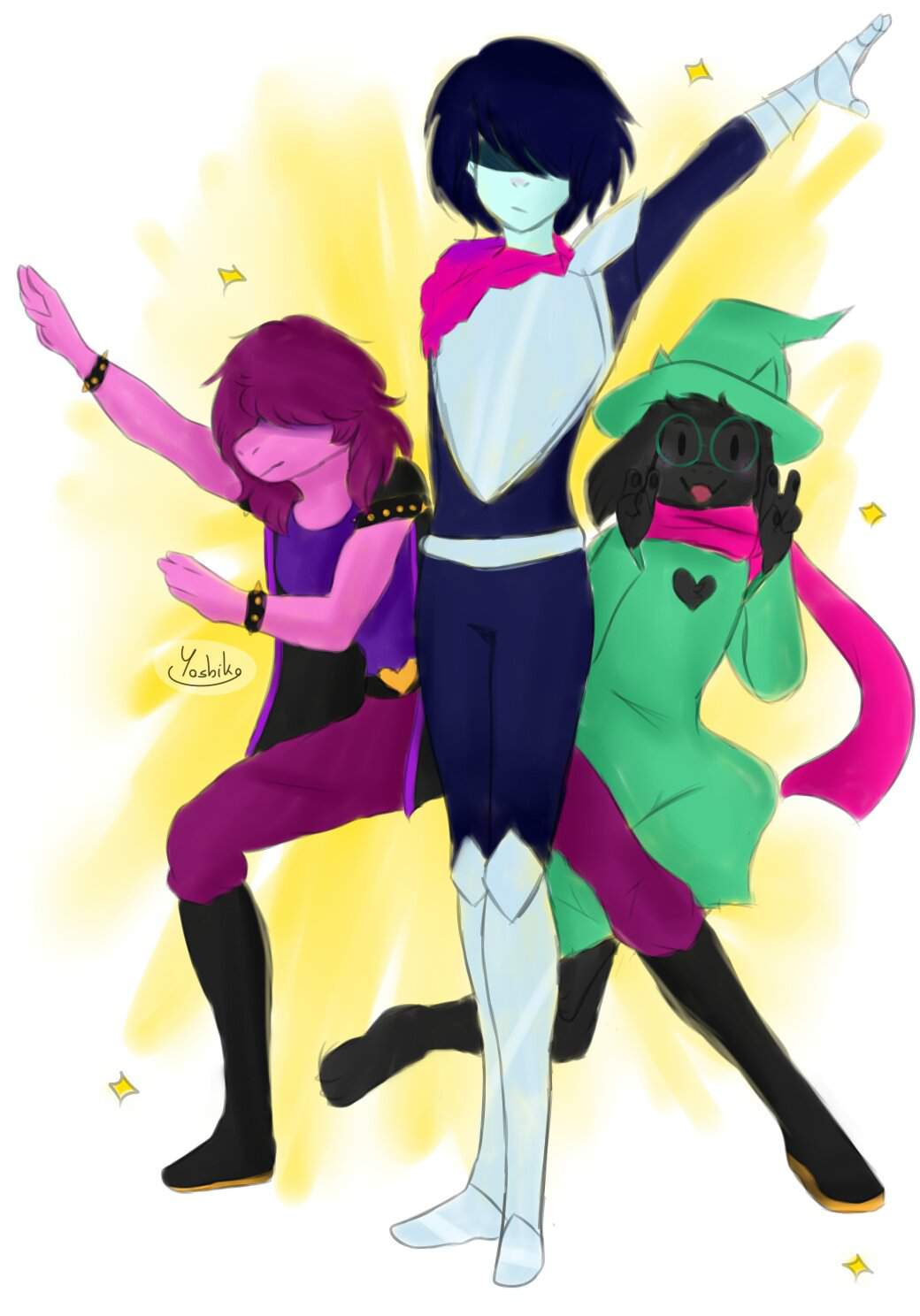 The ?#%! squad | Deltarune. Amino