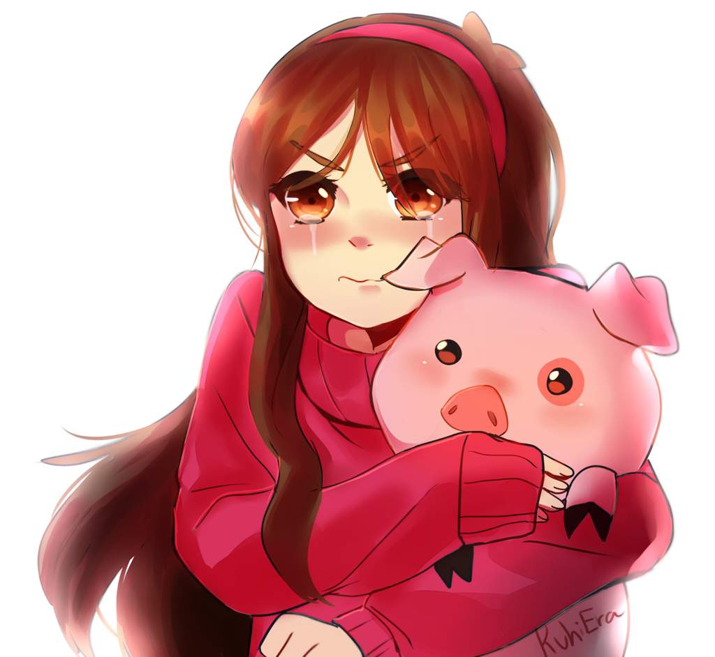Mabel pines and waddles fanart +Answers batch 2 Gravity Falls Amino