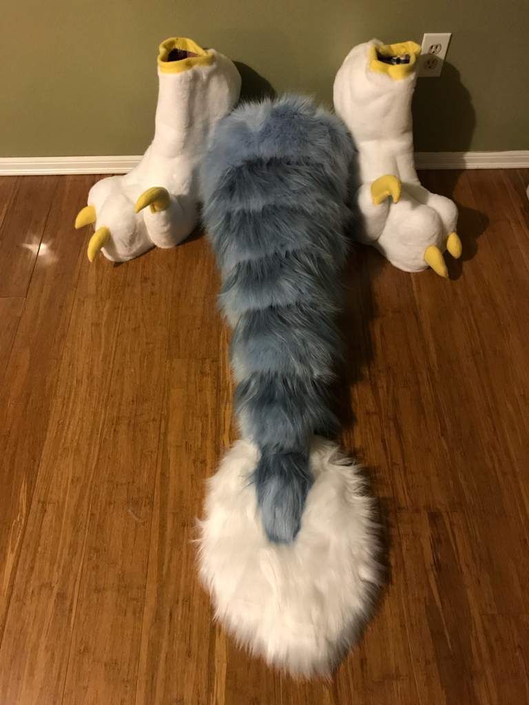 How To Make A Raptor Fursuit Tail