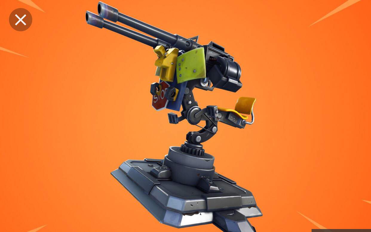 My Review For The Mounted Turret | Fortnite: Battle Royale Armory Amino