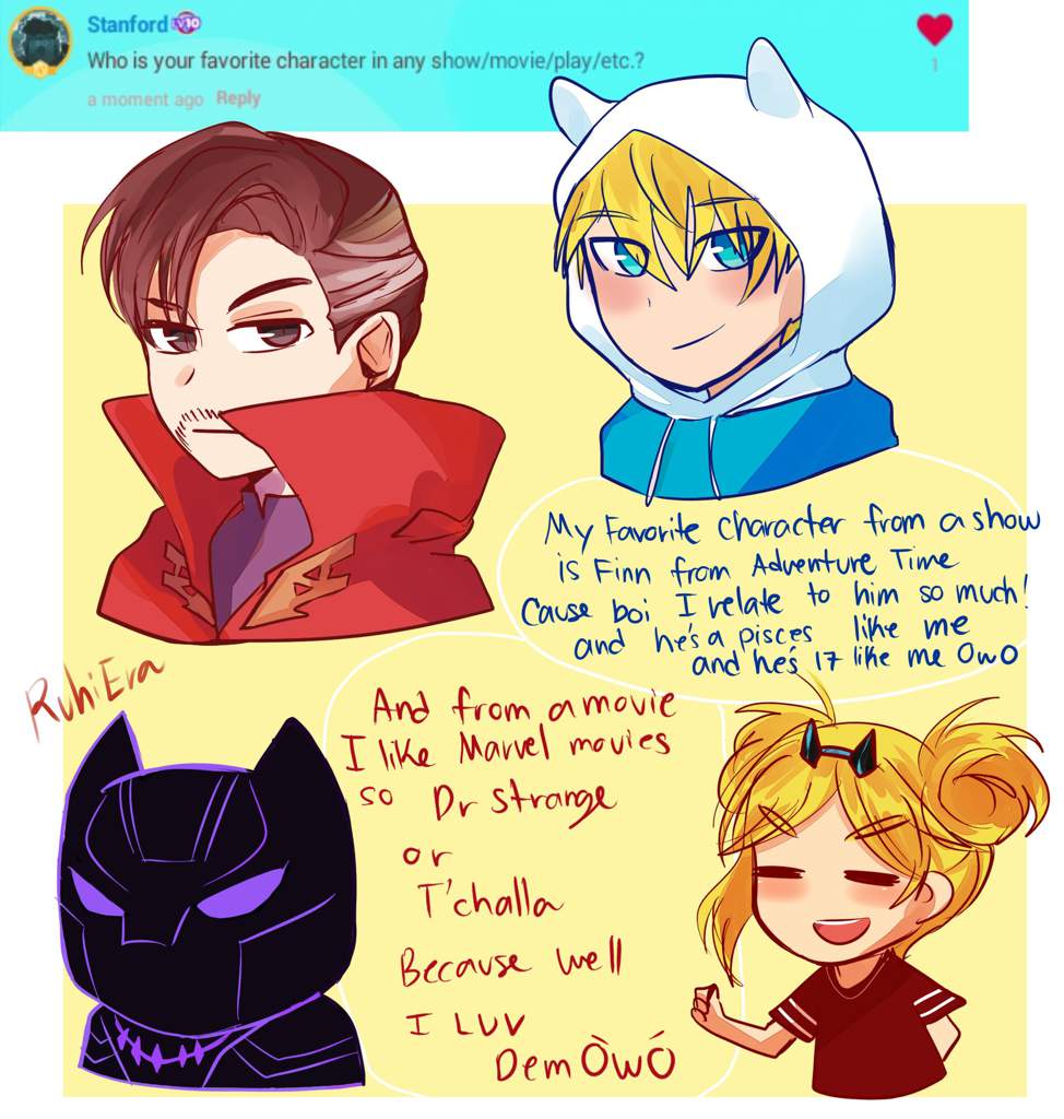 Mabel pines and waddles fanart +Answers batch 2 Gravity Falls Amino