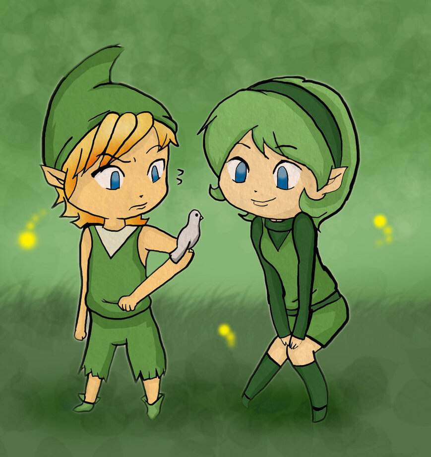 here’s an unpopular ship | Zelda Amino