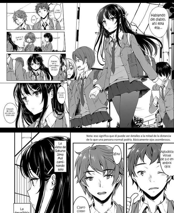 Capitulo 1manga Wiki Seishun Buta Yarou Amino