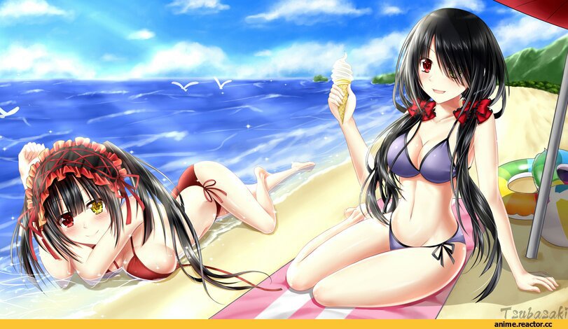 Free hot anime wall papers bikini posing pics