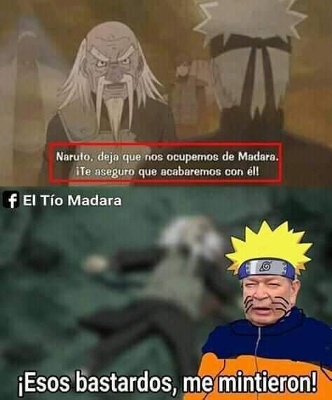 Ja,parece ser que el cuerpo hokage solo soporta 5 madaras | •Naruamino ...