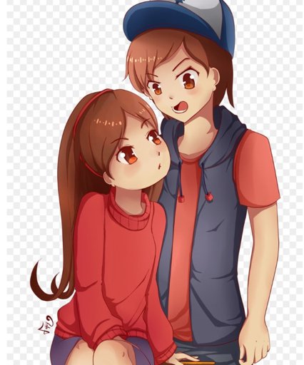 Dipper and mabel anime