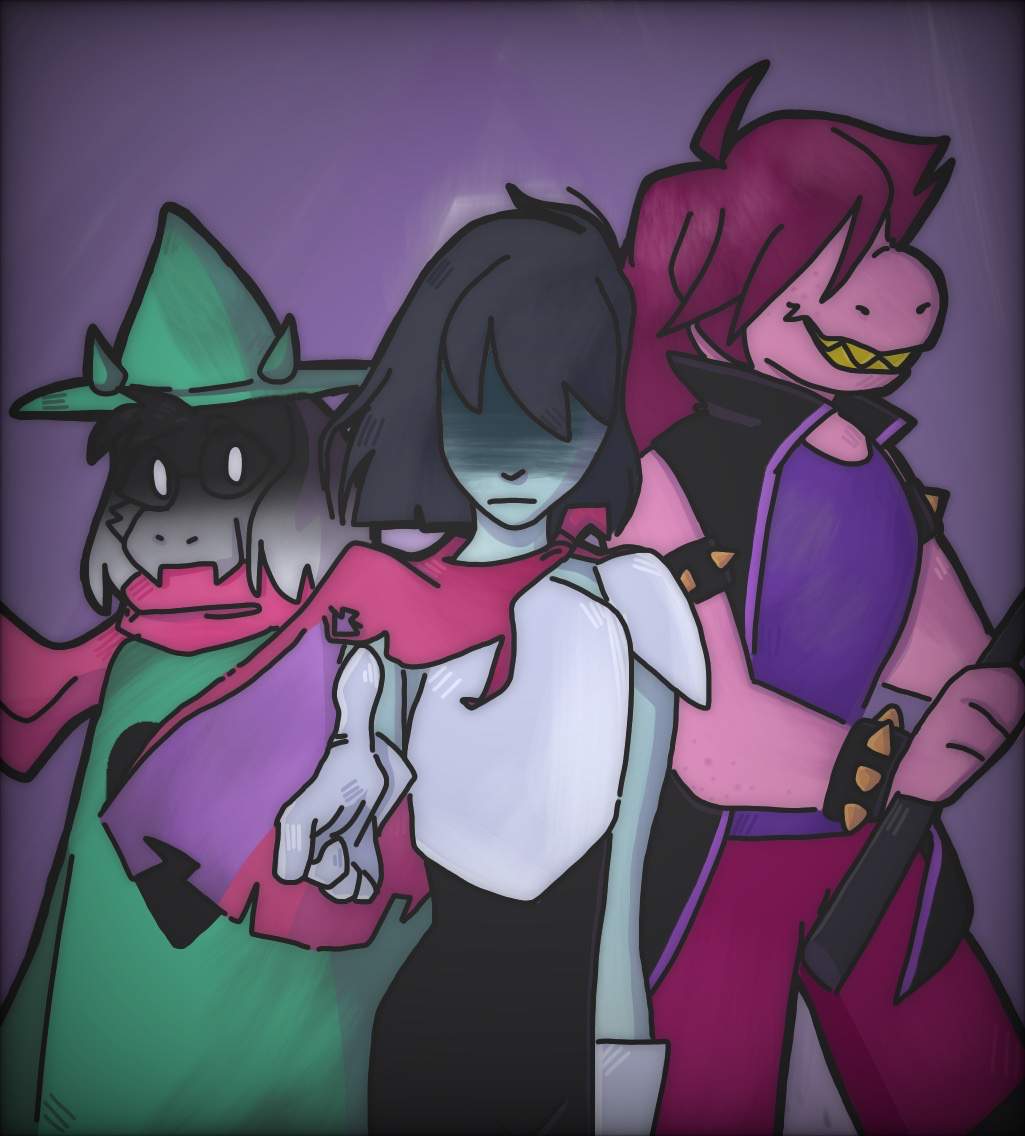 thE fUn gAng/thE $!?$ sqUAd/lAncEr fAn clUb | Deltarune. Amino