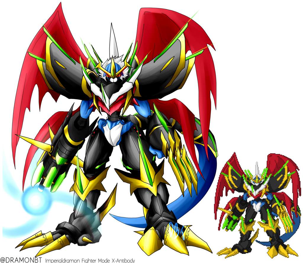 Imperialdramon X Antibody Digimon New World Digimon Amino Chicos