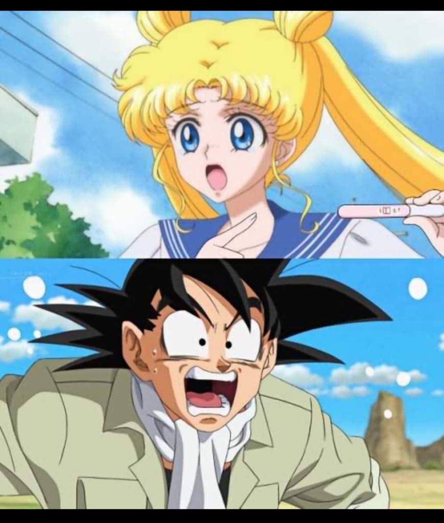 ????Ahhh!!! (Goku x Serena) | DRAGON BALL ESPAÑOL Amino