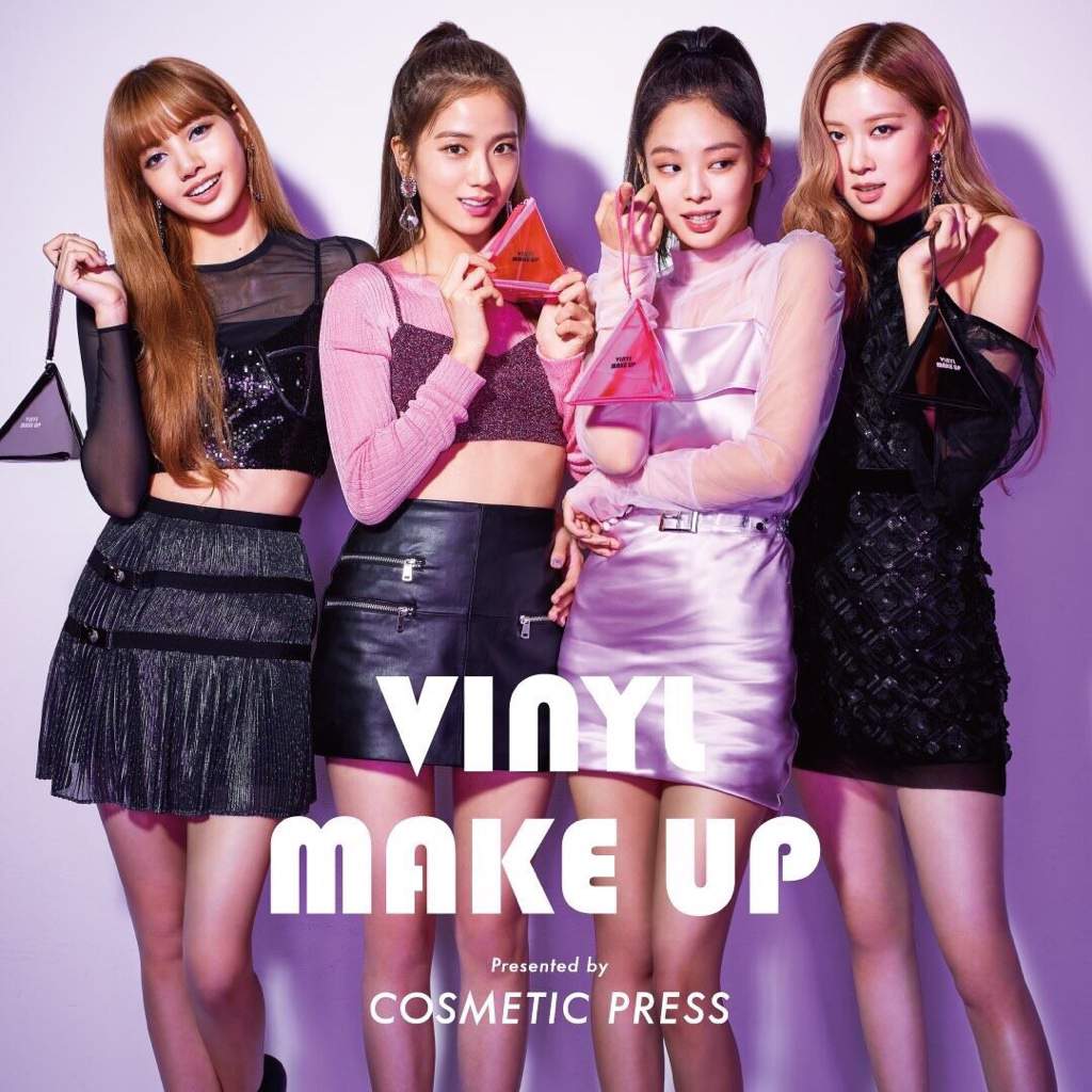 超目玉 BLACKPINK VINYL MAKE UP SHISEIDO クリアファイル