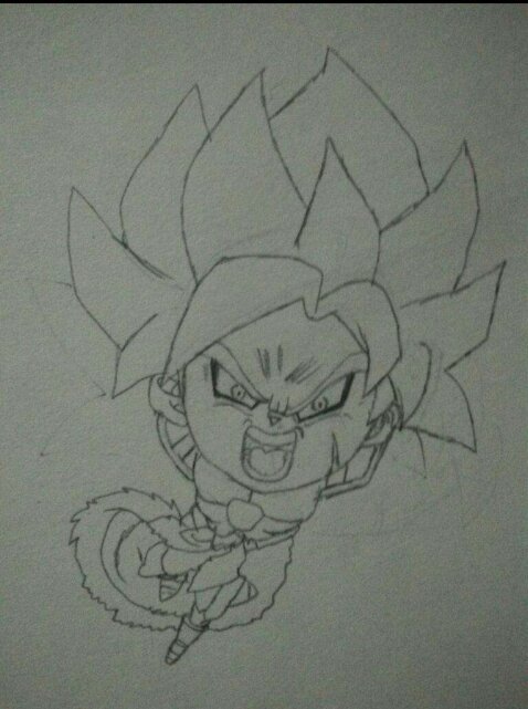 Chibi broly (base) | DragonBallZ Amino