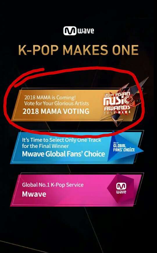 MAMA VOTING GUIDE ARMY's Amino